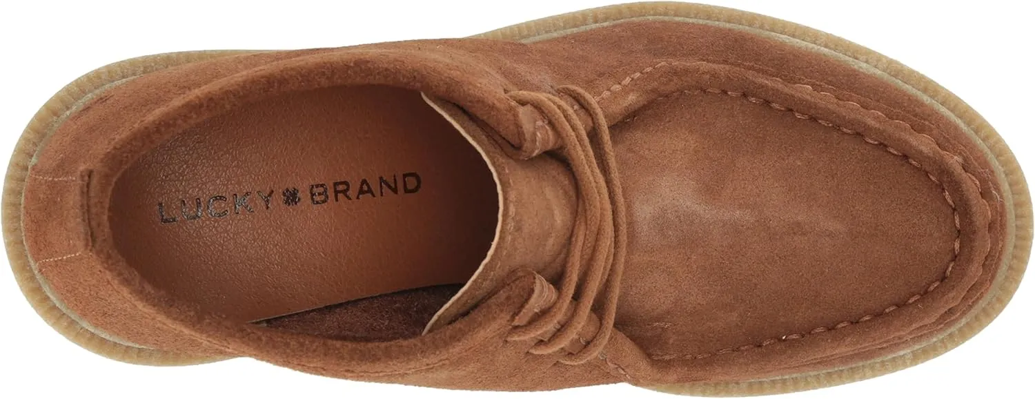 Lucky Brand Women's Hollia Lace-up Bootie Ankle Boot