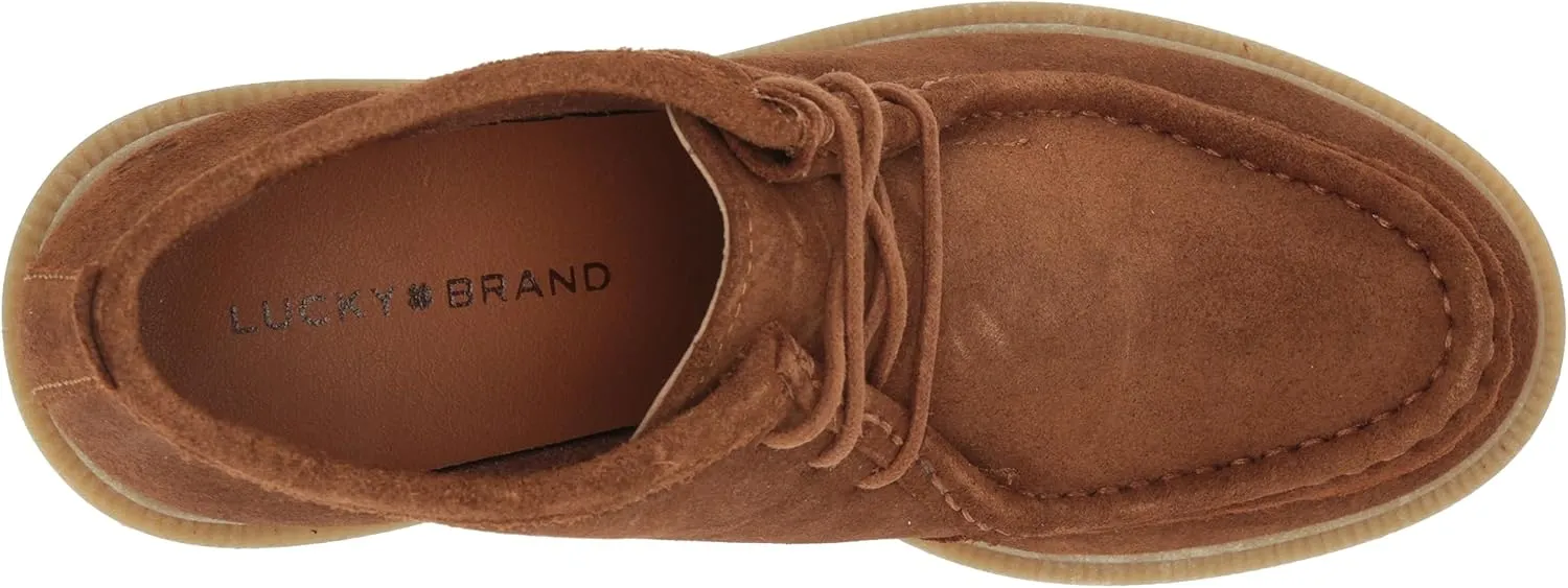 Lucky Brand Women's Hollia Lace-up Bootie Ankle Boot