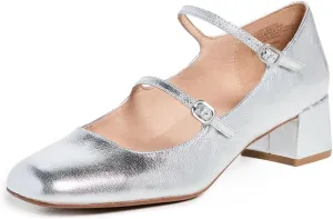 Madewell Women's The Nettie Heeled Mary Jane Heels