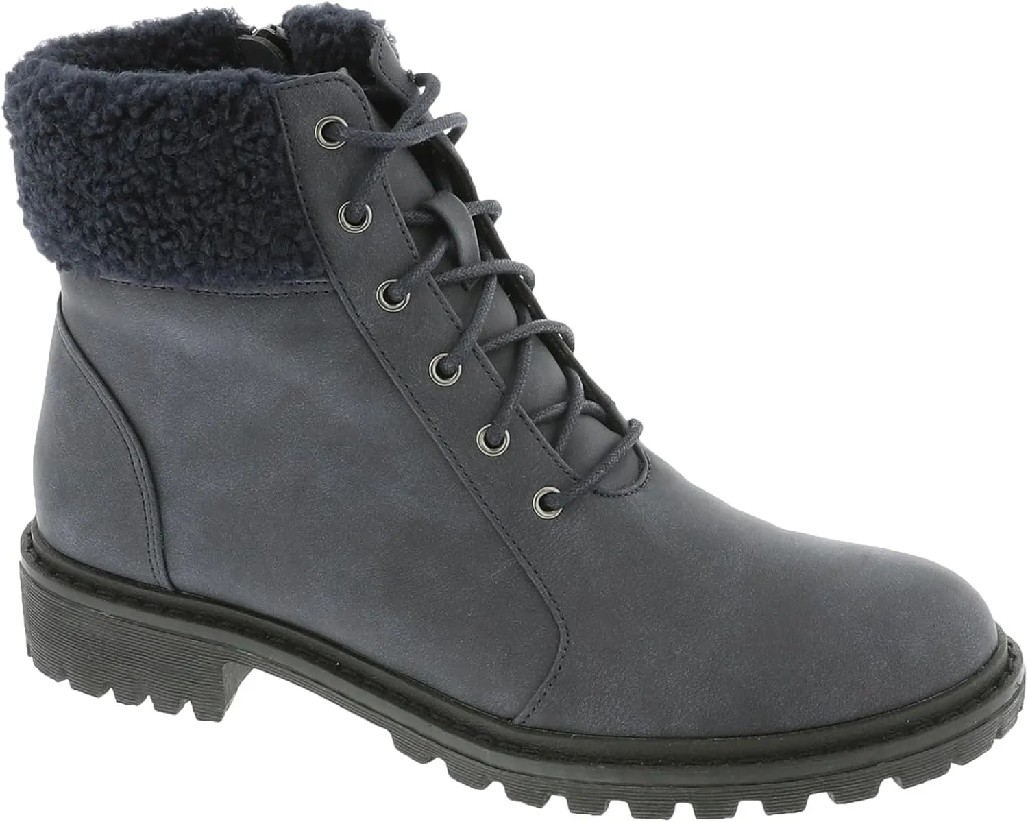 Masseys Women's Hazel Lace-Up Lug Sole Boot