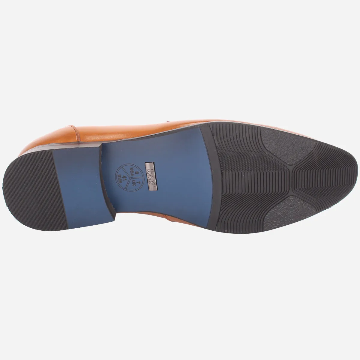 Mens "MAZIMA" Leather Office Formal Slide In Shoes