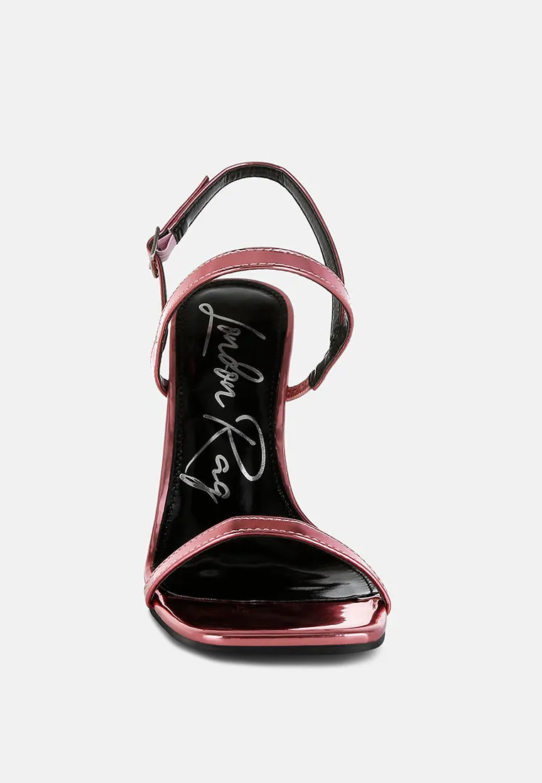 Metallic Fantasy Wedge Heel Sandals By RAG