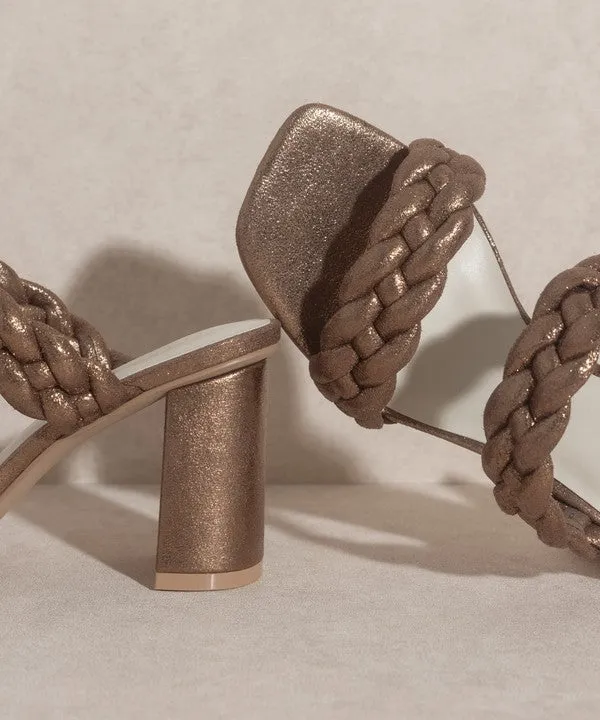 Metallic Heel