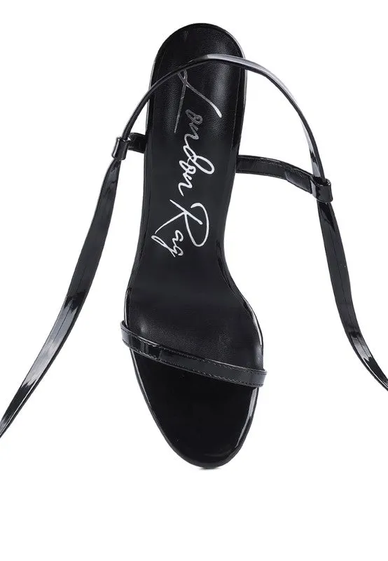 Metallic Pointed Sandals