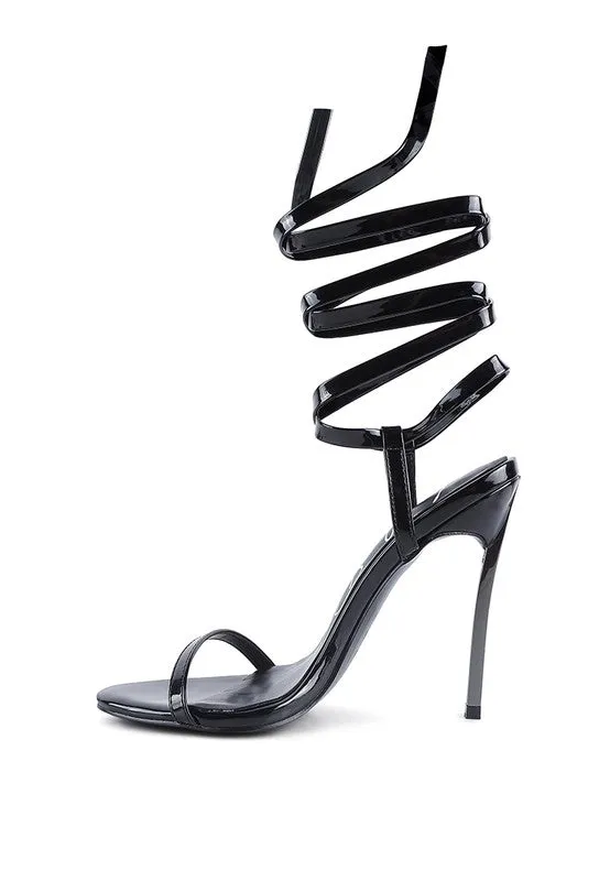 Metallic Pointed Sandals