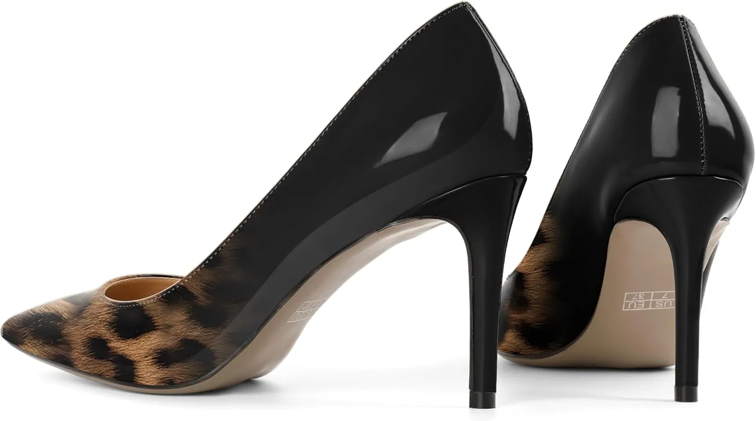 Mettesally Women's Pointed Toe High Heels Gradient Pumps Stiletto Heels Usual Wedding Party Dress Shoes