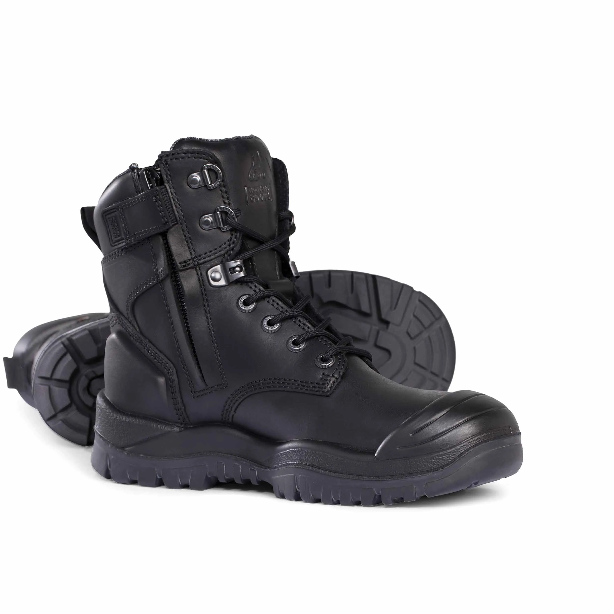 Mongrel Boot w/ Scuff Cap-High Leg ZipSider