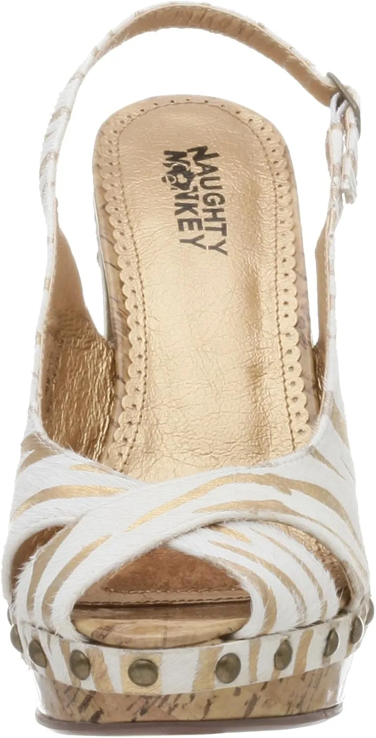 Naughty Monkey Women's Clover 2 Slingback