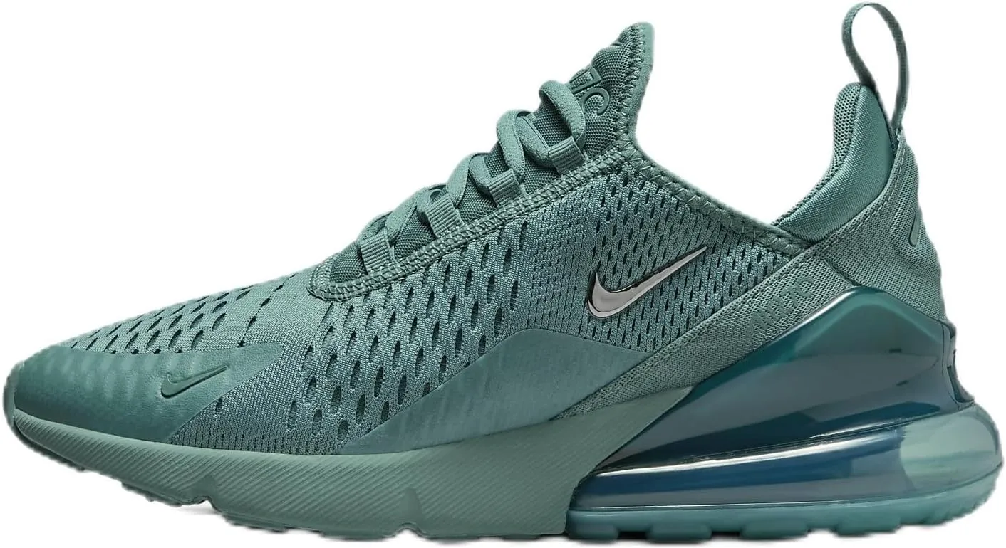 Nike Air Max 270 Women's Shoes (HF5127-361, Bicoastal/Metallic Silver/Chrome) Size 6.5
