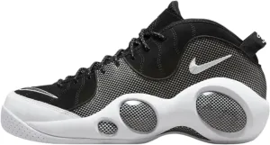 Nike Air Zoom Flight 95 Mens Shoes Size - 8.5 Black/White-Metallic Silver