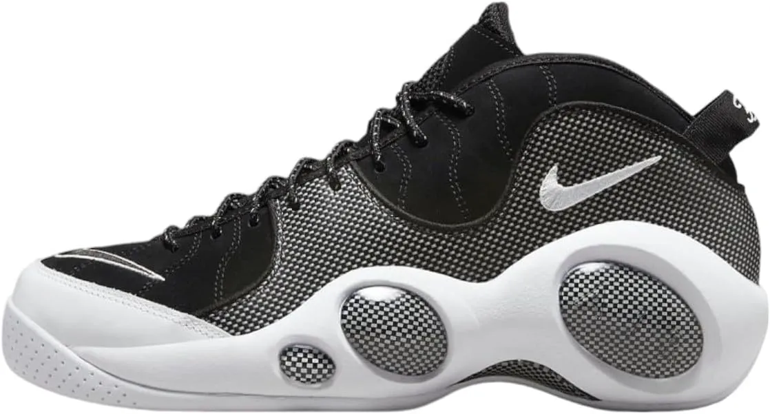Nike Air Zoom Flight 95 Mens Shoes Size - 8.5 Black/White-Metallic Silver