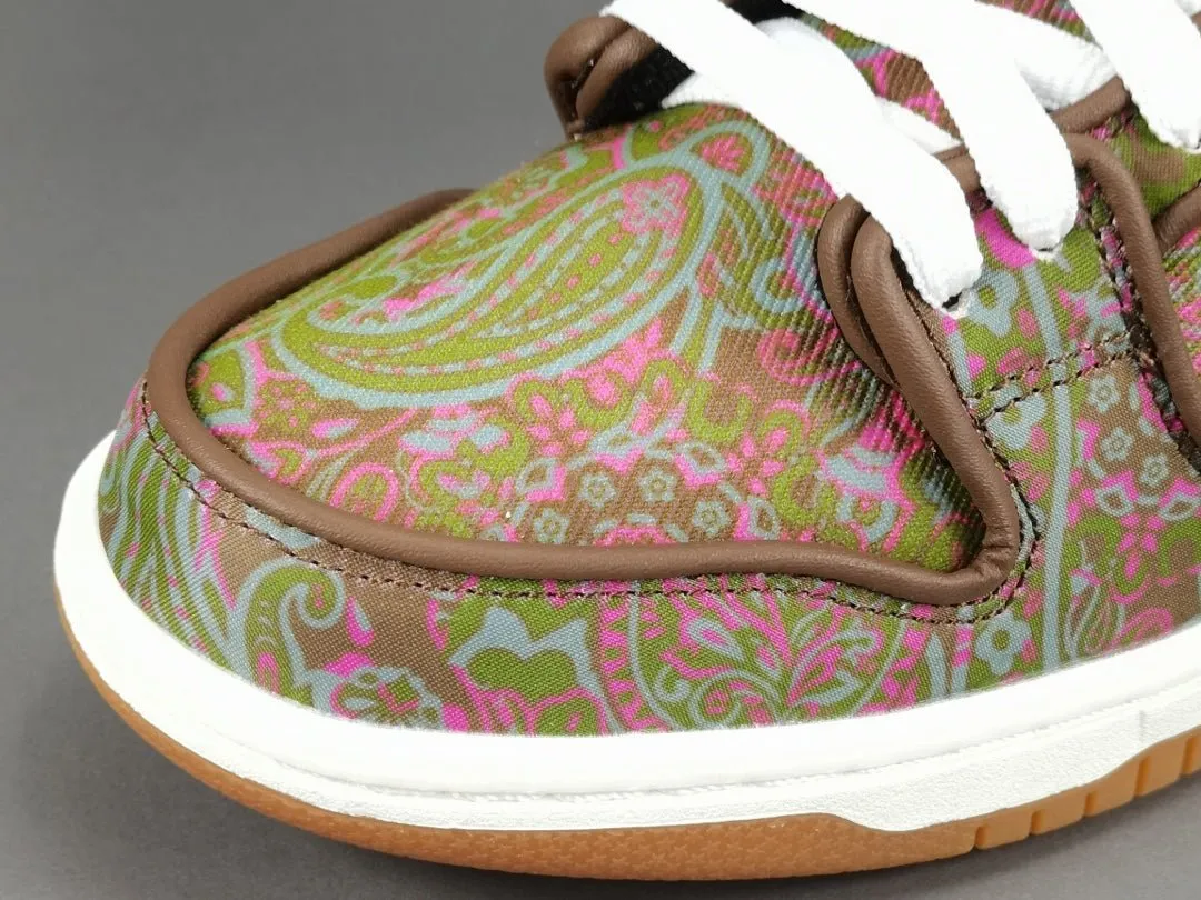 NIKE Attractive pricing Secure shipping DUNK BROWN PAISLEY x SB