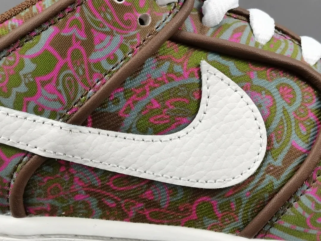 NIKE Attractive pricing Secure shipping DUNK BROWN PAISLEY x SB