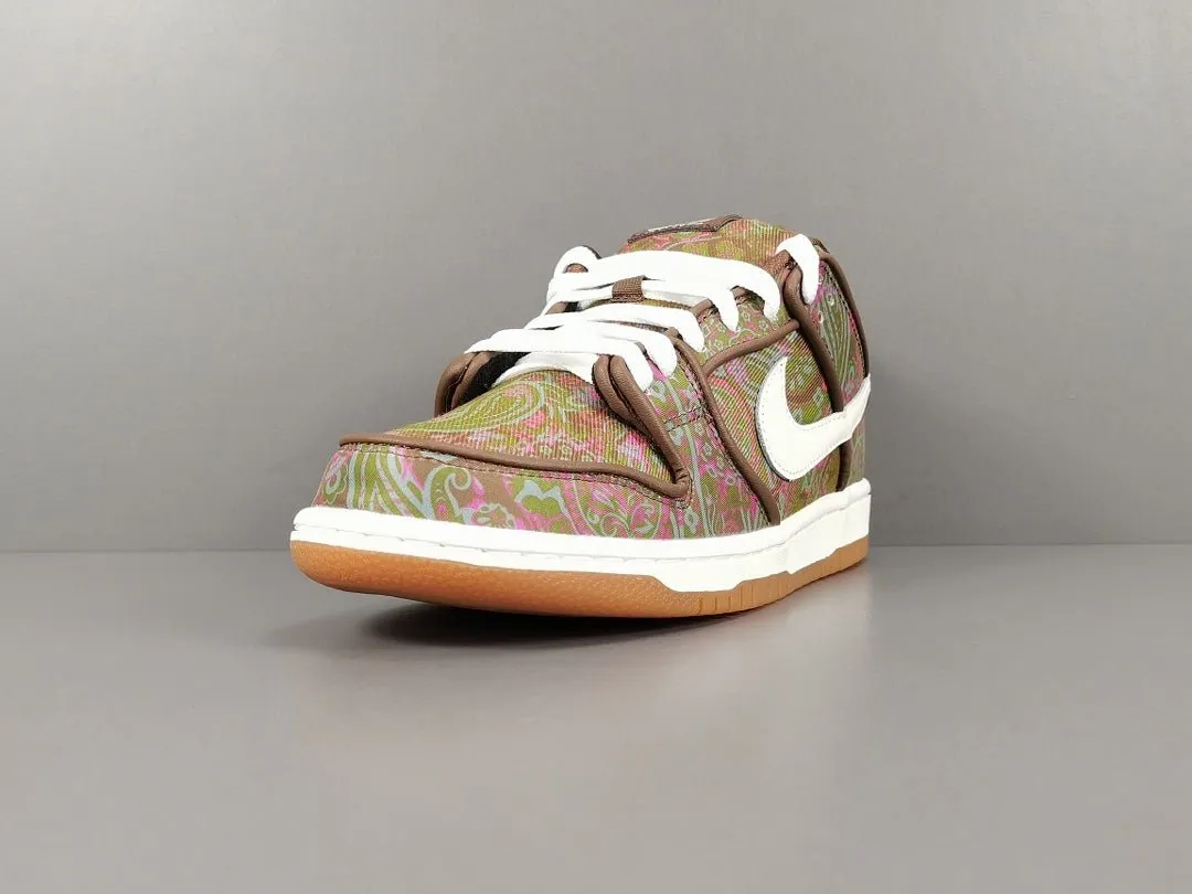 NIKE Attractive pricing Secure shipping DUNK BROWN PAISLEY x SB