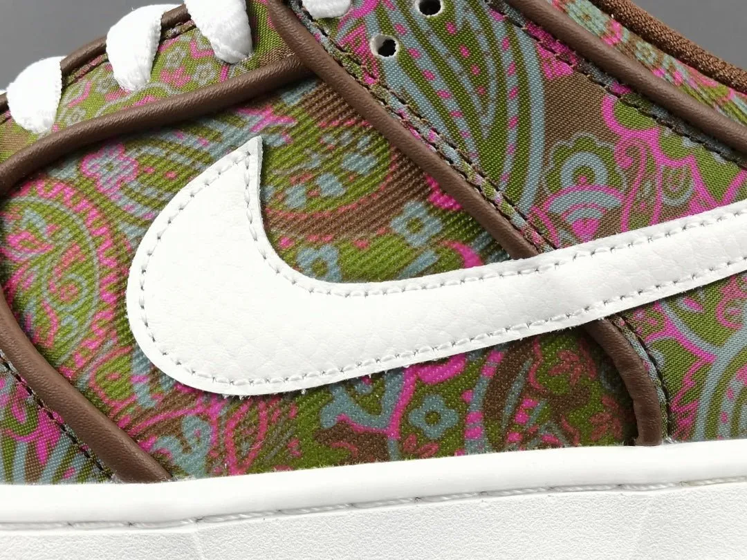 NIKE Attractive pricing Secure shipping DUNK BROWN PAISLEY x SB