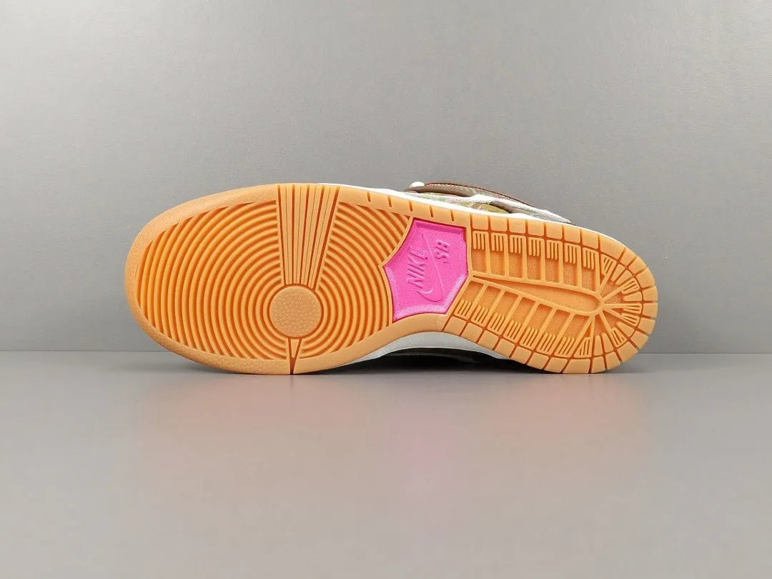 NIKE Attractive pricing Secure shipping DUNK BROWN PAISLEY x SB