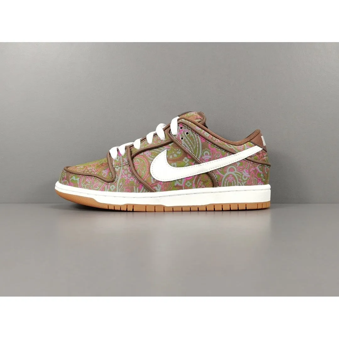 NIKE Attractive pricing Secure shipping DUNK BROWN PAISLEY x SB