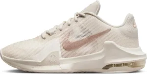 Nike Impact 4 Basketball Shoes (DM1124-008, Phantom/Light Orewood Brown/Hemp/Metallic RED) Size 14