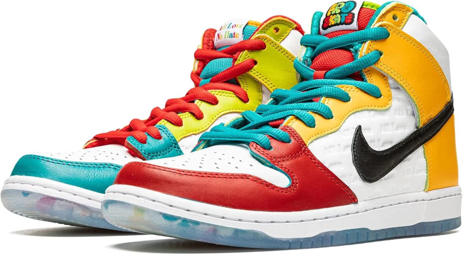 Nike Mens SB Dunk High Pro DH7778 100 FroSkate All Love - Size