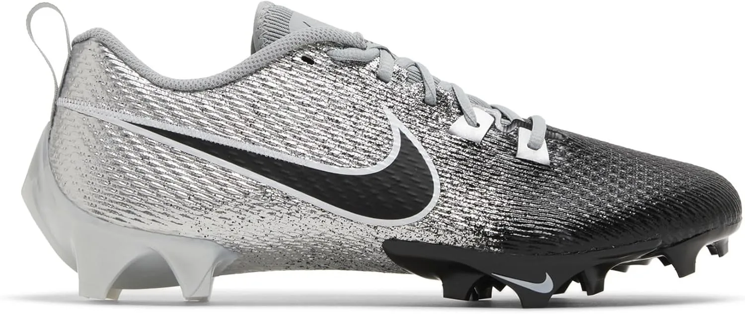 Nike Vapor Edge Speed 360 2 Football Cleats (Metallic Silver/Black-White, US Footwear Size System, Adult, Men, Numeric, Medium, 11)
