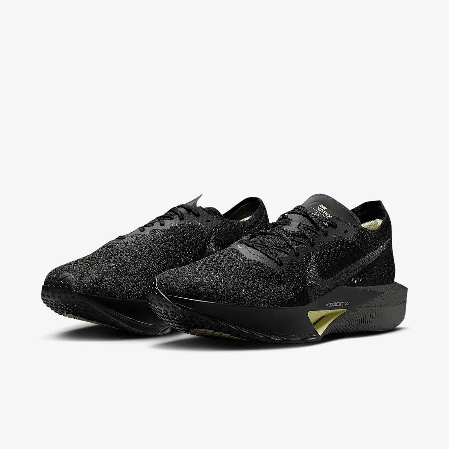 Nike Vaporfly 3 Men's Road Racing Shoes (HV6351-001, Black/Olive Aura/Metallic Medium Ash)