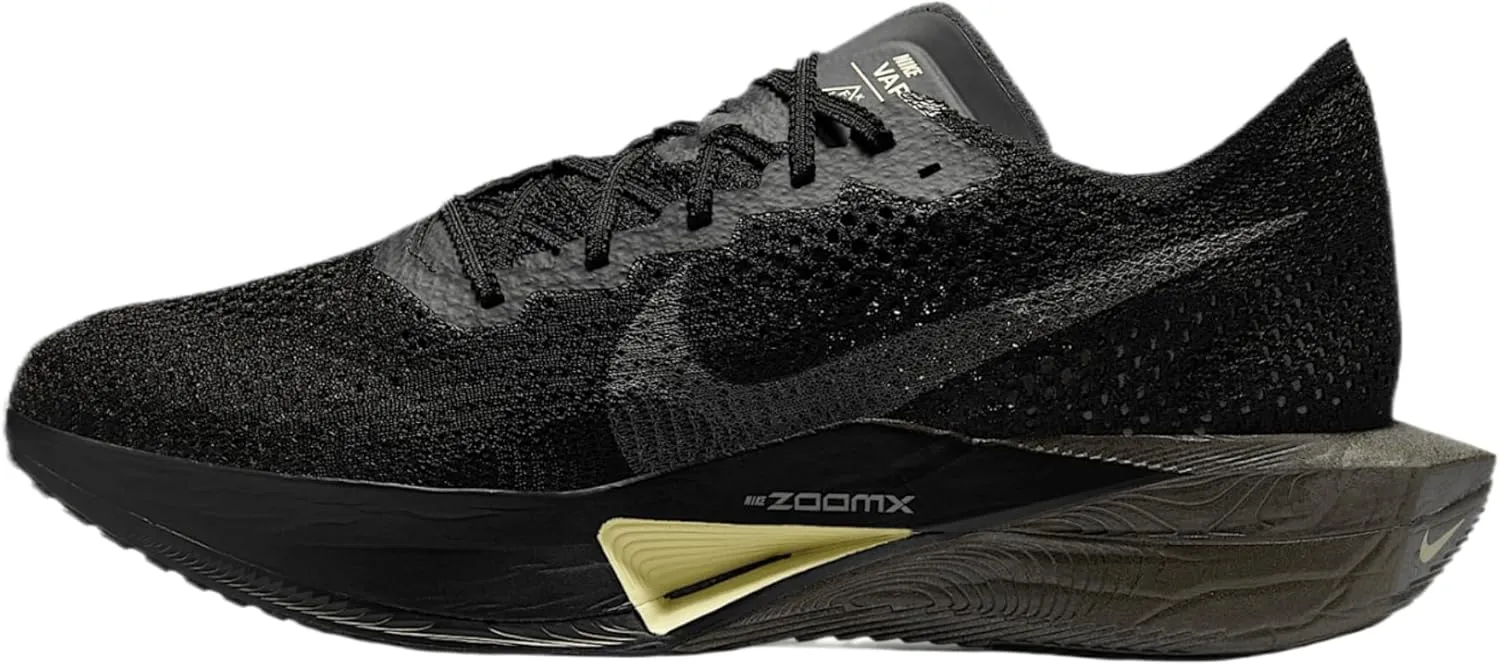 Nike Vaporfly 3 Men's Road Racing Shoes (HV6351-001, Black/Olive Aura/Metallic Medium Ash)