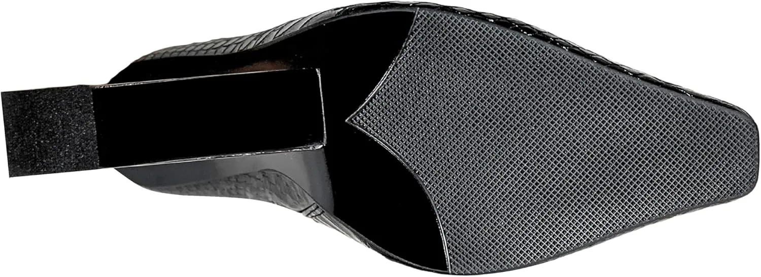 Ninety Union Fire Triangle Metal Heel Bootie