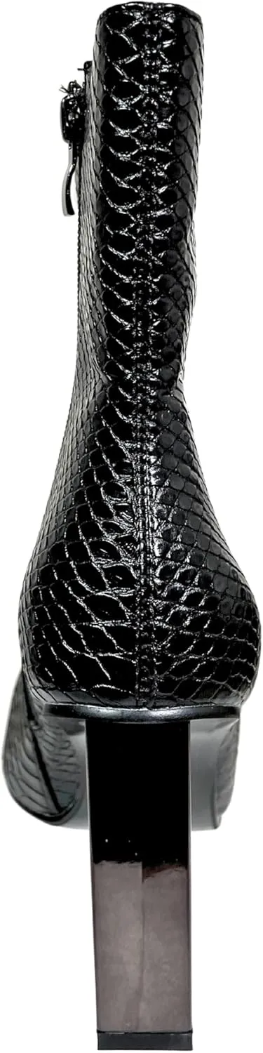 Ninety Union Fire Triangle Metal Heel Bootie