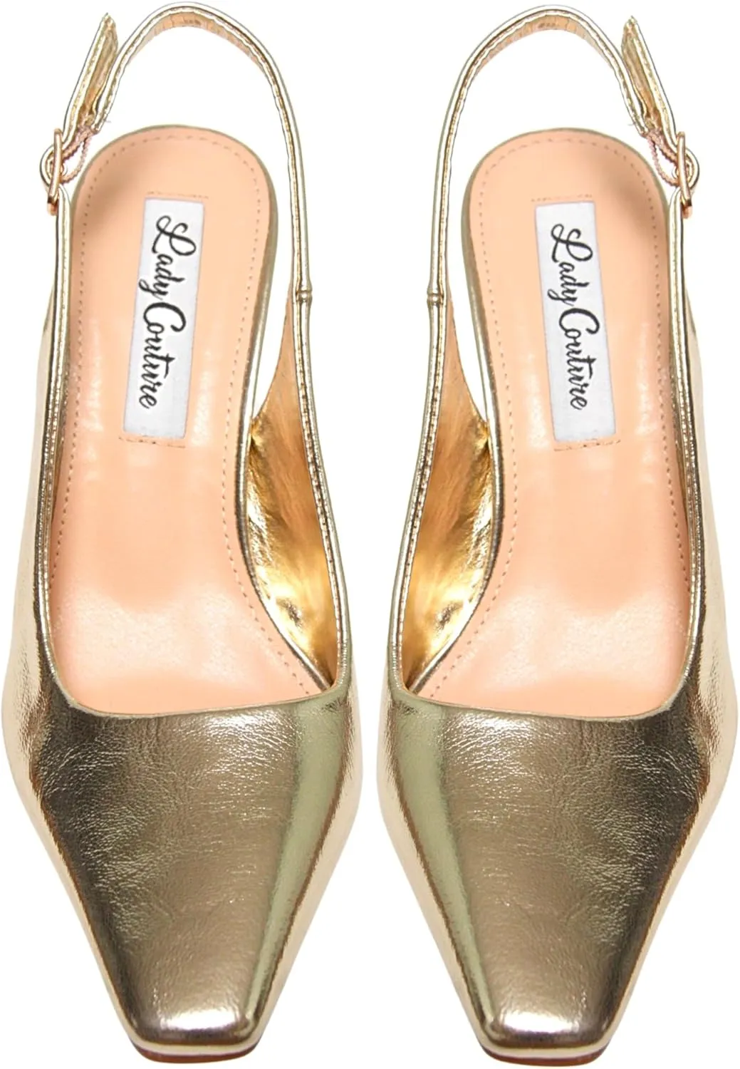 Ninety Union Lady Couture Mistic Jewel Metallic Heel Slingback