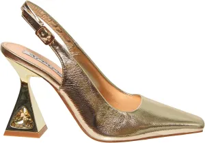 Ninety Union Lady Couture Mistic Jewel Metallic Heel Slingback
