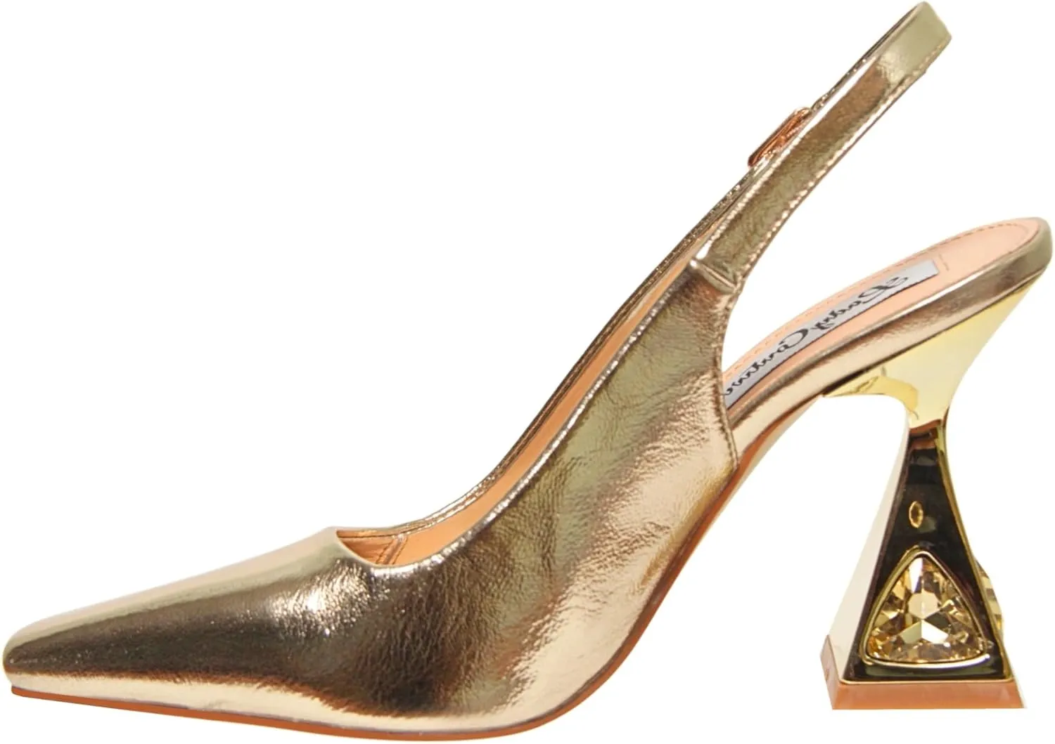 Ninety Union Lady Couture Mistic Jewel Metallic Heel Slingback