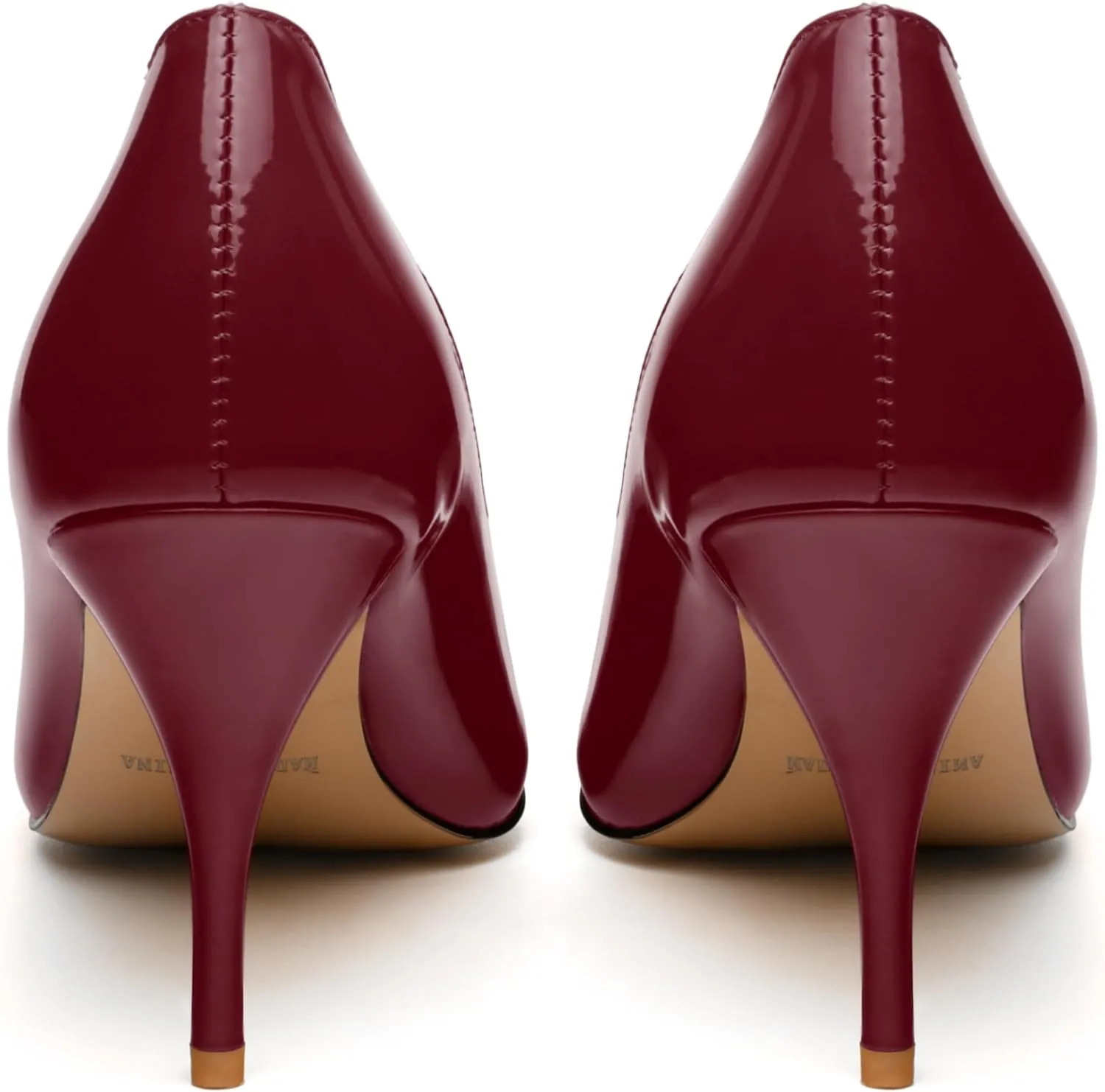 NUMALEO Women's Pumps Pointed Toe Heels Closed Toe High Heels Stiletto Comfortable Business Heels 3 Inch Wedding Party Dress Shoes