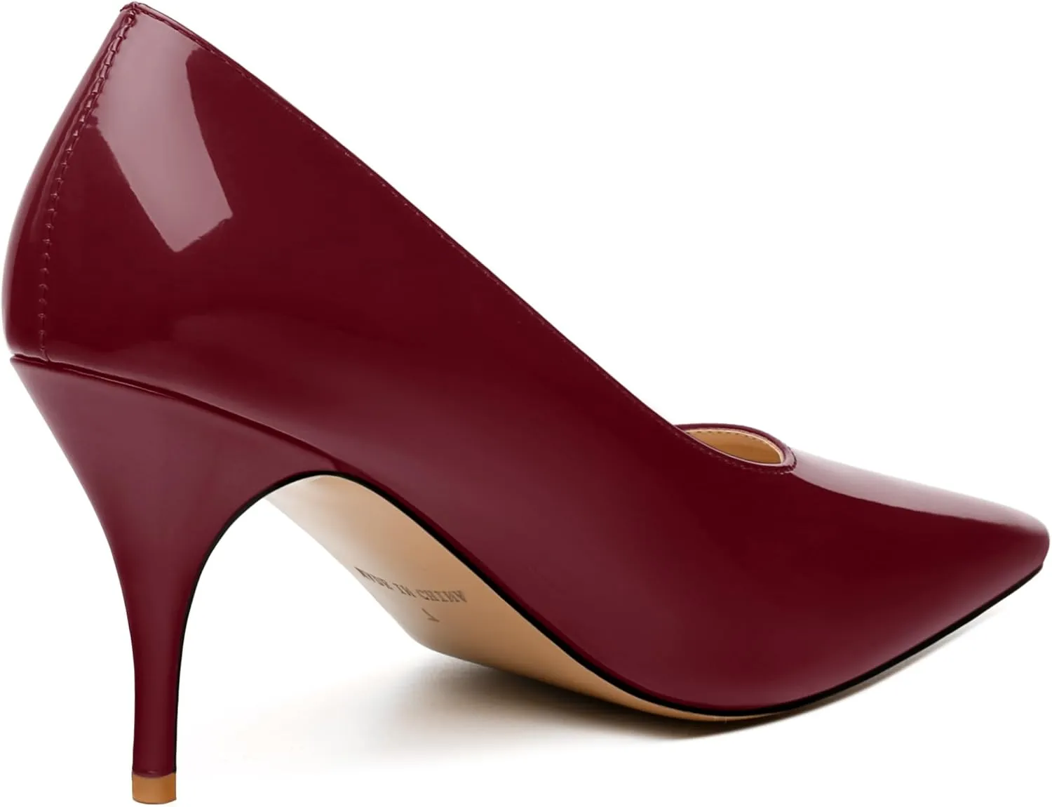 NUMALEO Women's Pumps Pointed Toe Heels Closed Toe High Heels Stiletto Comfortable Business Heels 3 Inch Wedding Party Dress Shoes