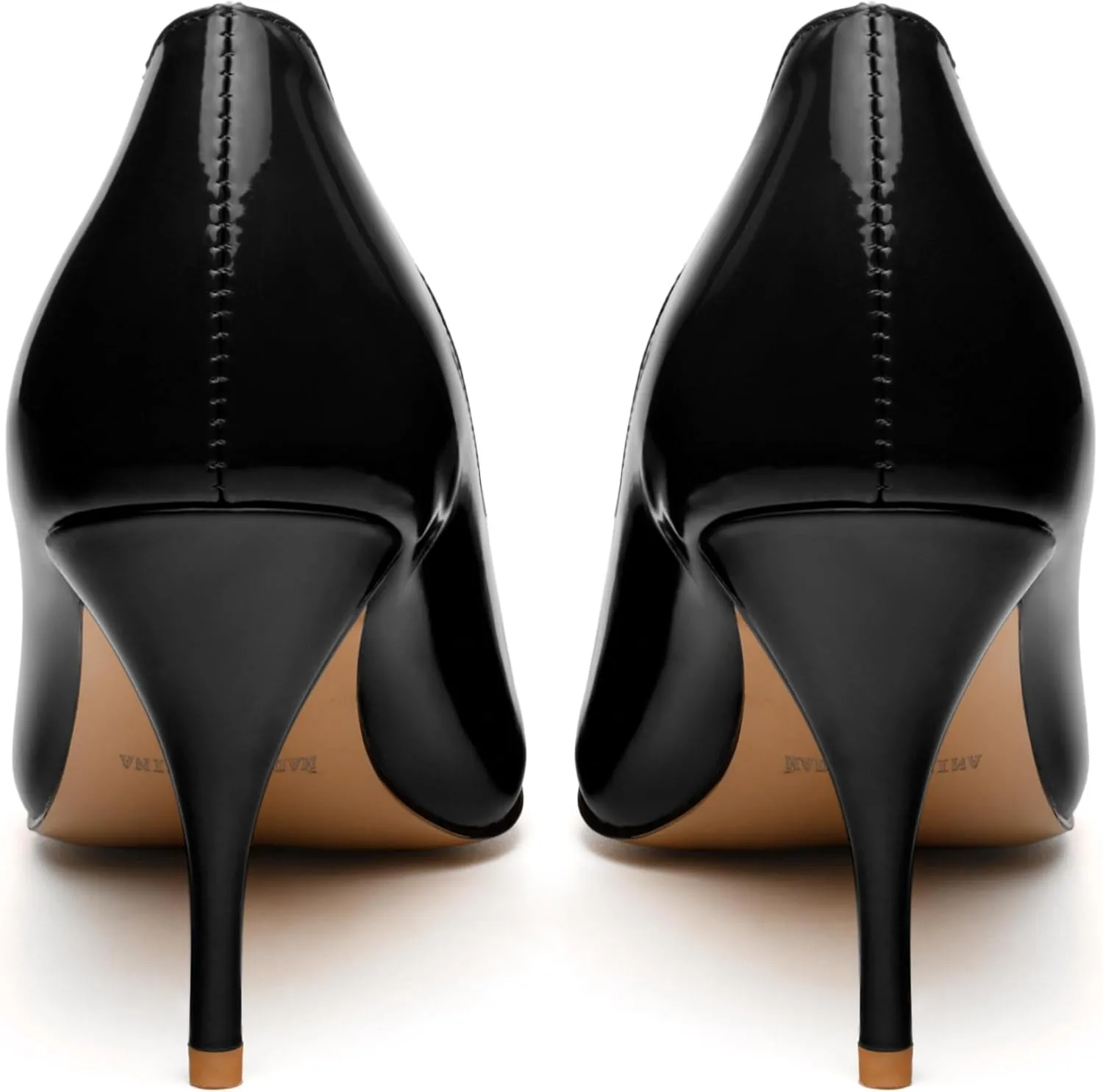 NUMALEO Women's Pumps Pointed Toe Heels Closed Toe High Heels Stiletto Comfortable Business Heels 3 Inch Wedding Party Dress Shoes
