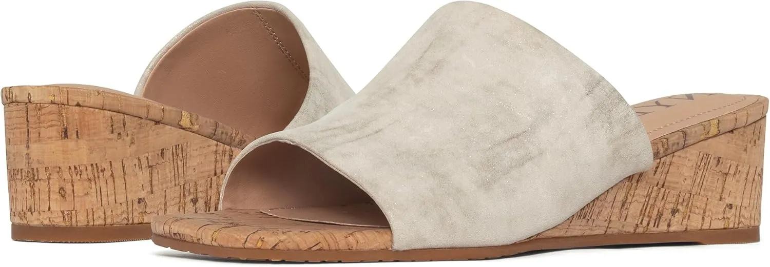 NYDJ Women's Claudine Metallic Suede