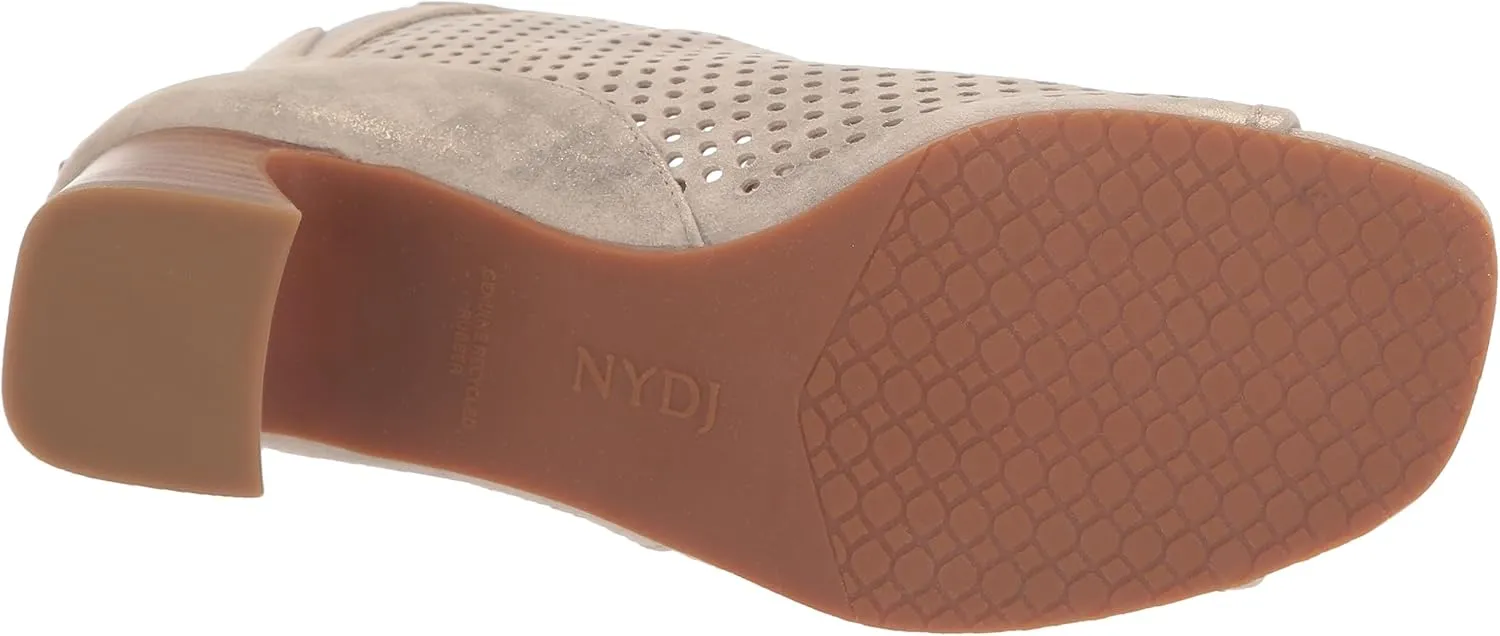 NYDJ Women's Gabbe Metallic Suede