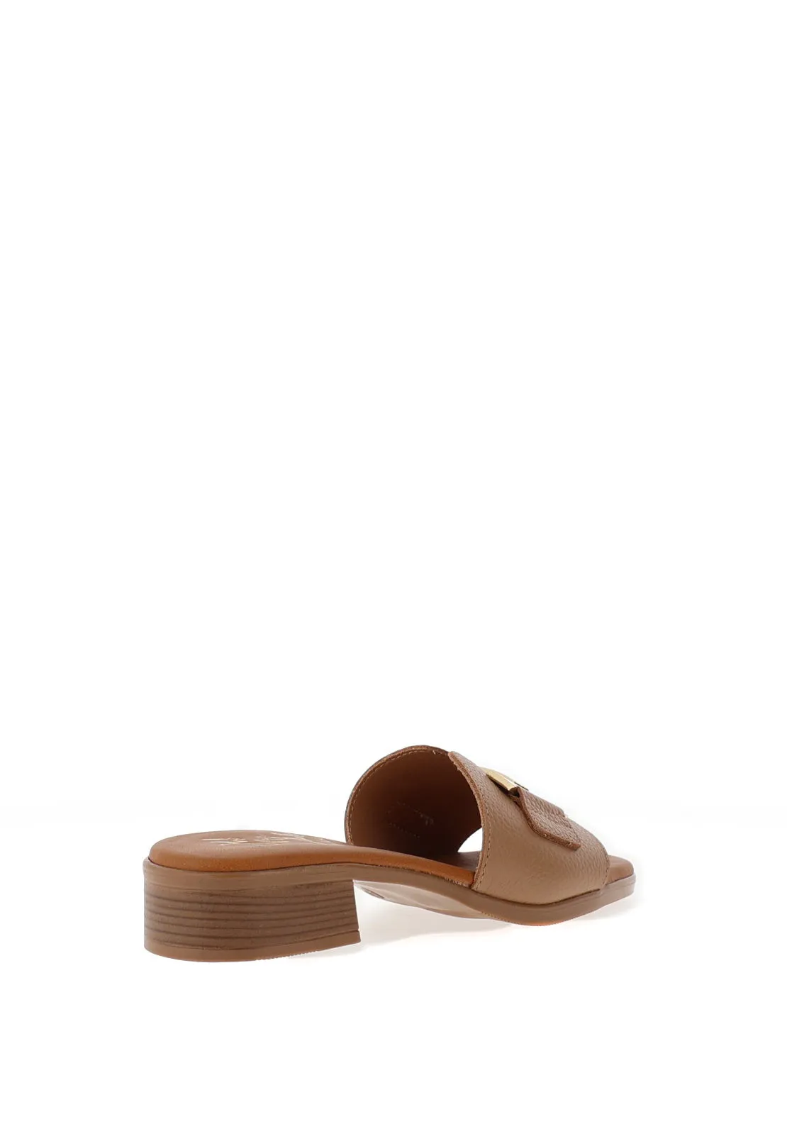 Oh My Sandals Low Heel Mule Sandals, Taupe