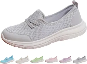 Older Womens Walking Shoes Walking Sneakers Comfort Mesh Breathable Casual Fashion Gym Lightweight Tennis Sport