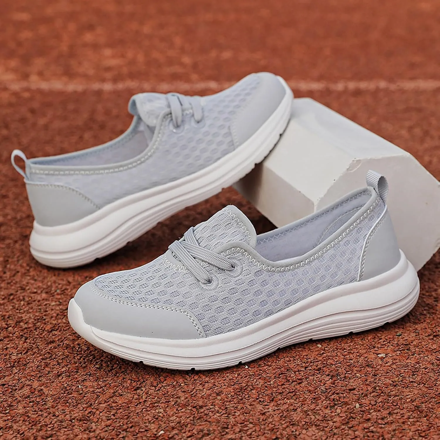 Older Womens Walking Shoes Walking Sneakers Comfort Mesh Breathable Casual Fashion Gym Lightweight Tennis Sport