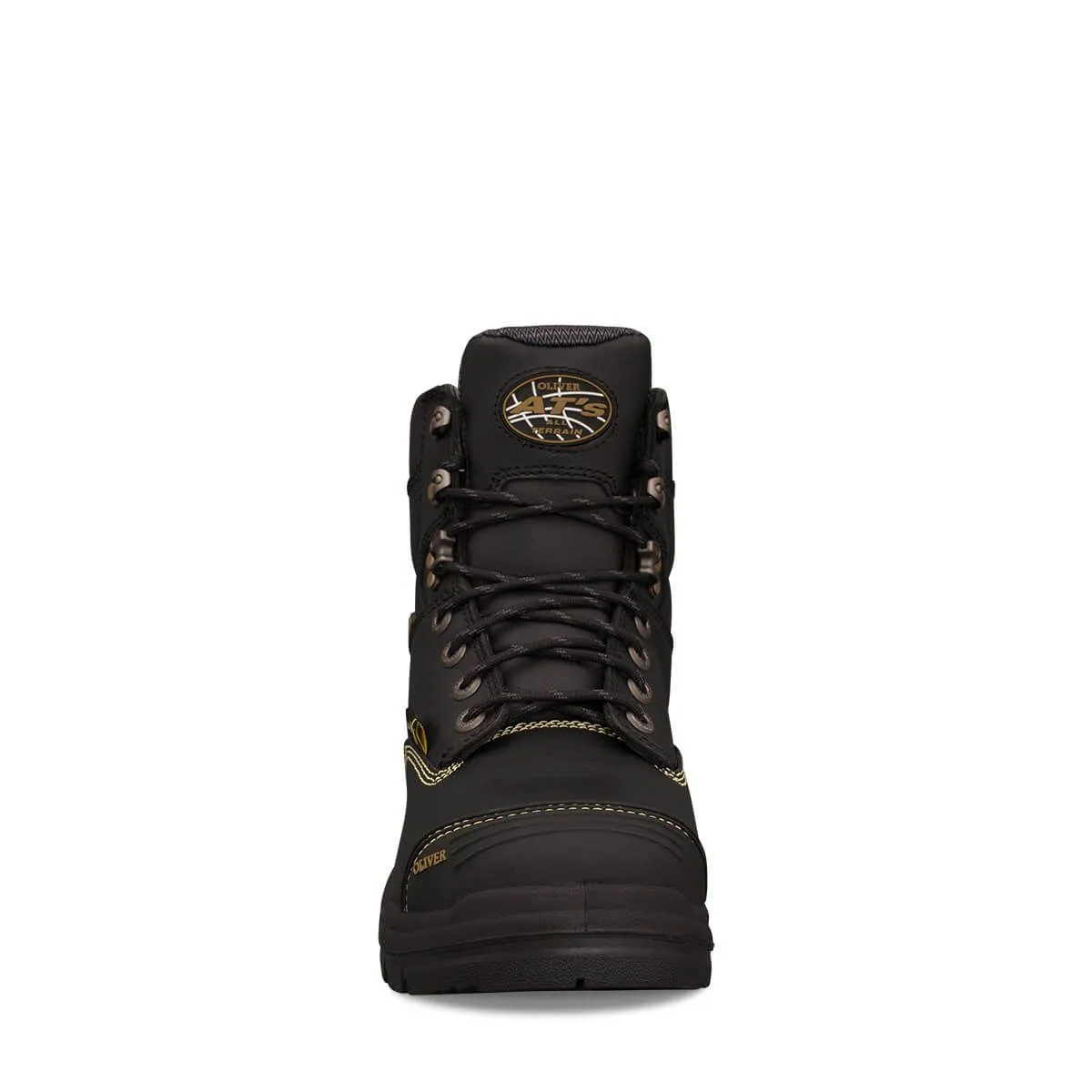 Oliver 55 Series Black or Wheat Lace Up Met Boot