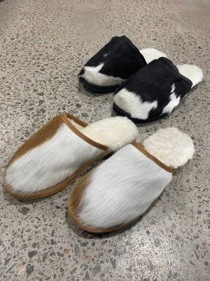 Oodles Hide Slipper