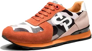 OPP Men's Fashion Sneakers Casual Lace-up Suede Leather Shoes Running Athletic Tennis Sports Gym