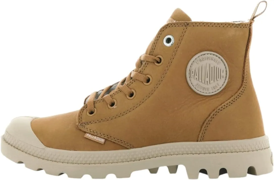 Palladium Men's Pampa Hi Boot, Vegan Canvas Lace Up Boot