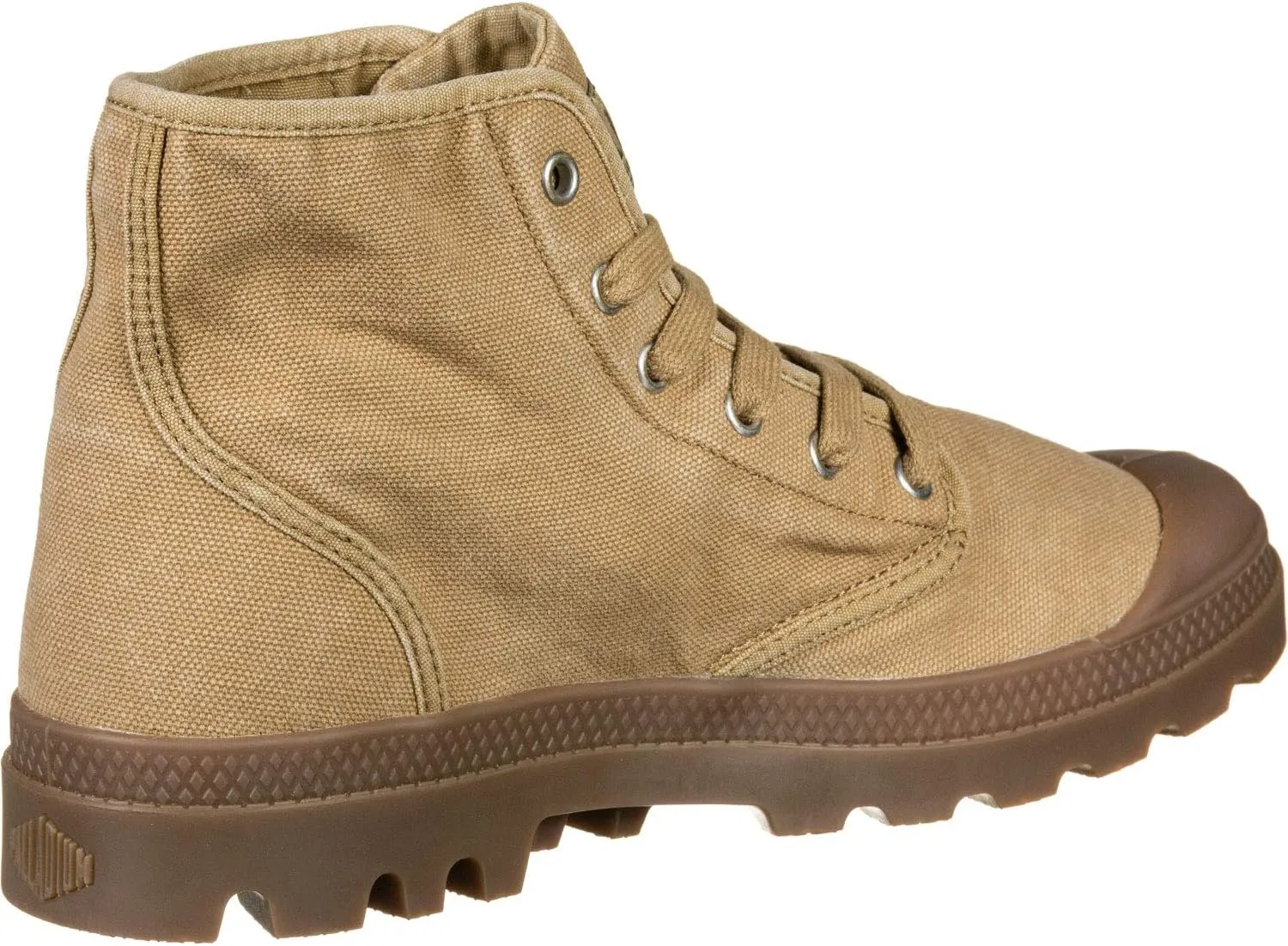 Palladium Men's Pampa Hi Boot, Vegan Canvas Lace Up Boot
