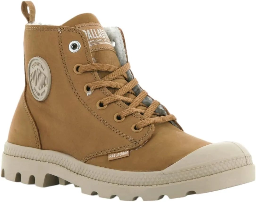 Palladium Men's Pampa Hi Boot, Vegan Canvas Lace Up Boot
