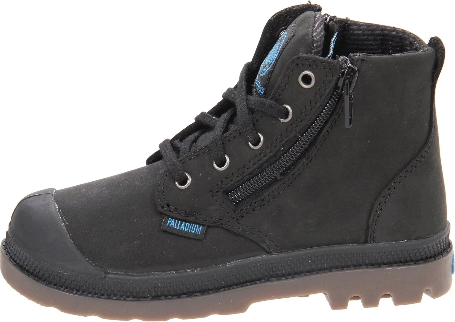 Palladium Pampa HI Leather Gusset Boot (Toddler/Little Kid/Big Kid)
