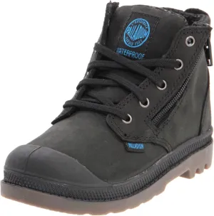 Palladium Pampa HI Leather Gusset Boot (Toddler/Little Kid/Big Kid)
