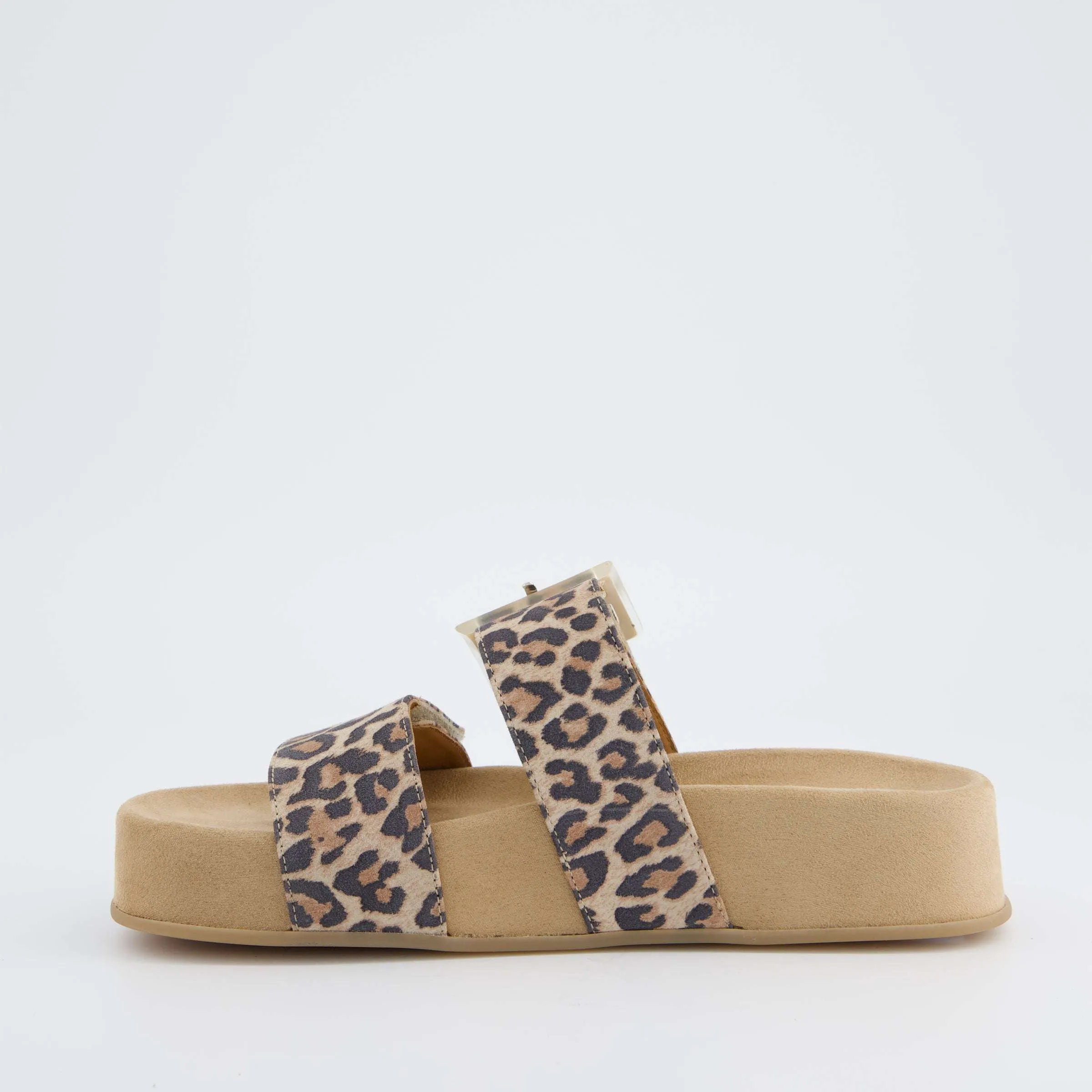 Paul Green Leo Print Platform Mule| 6157007