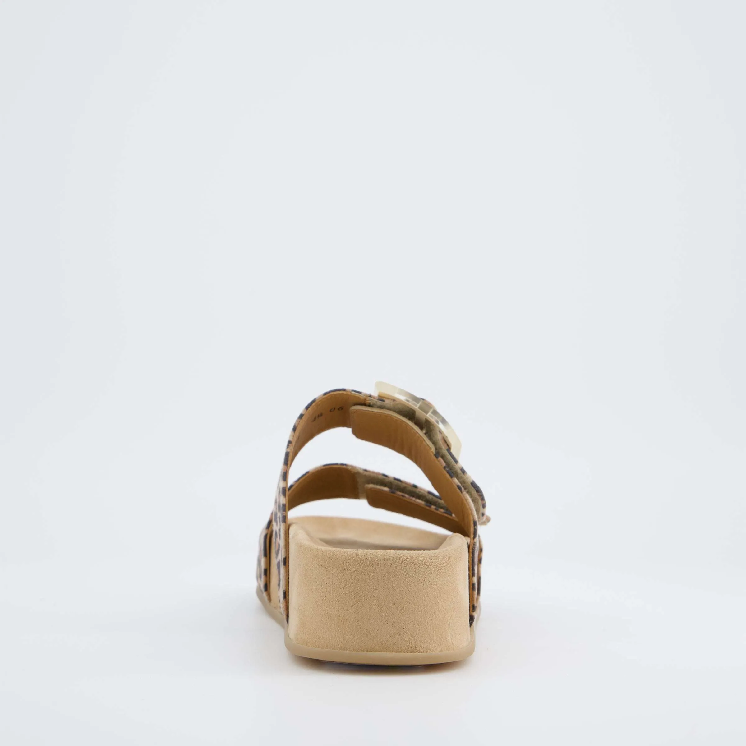 Paul Green Leo Print Platform Mule| 6157007