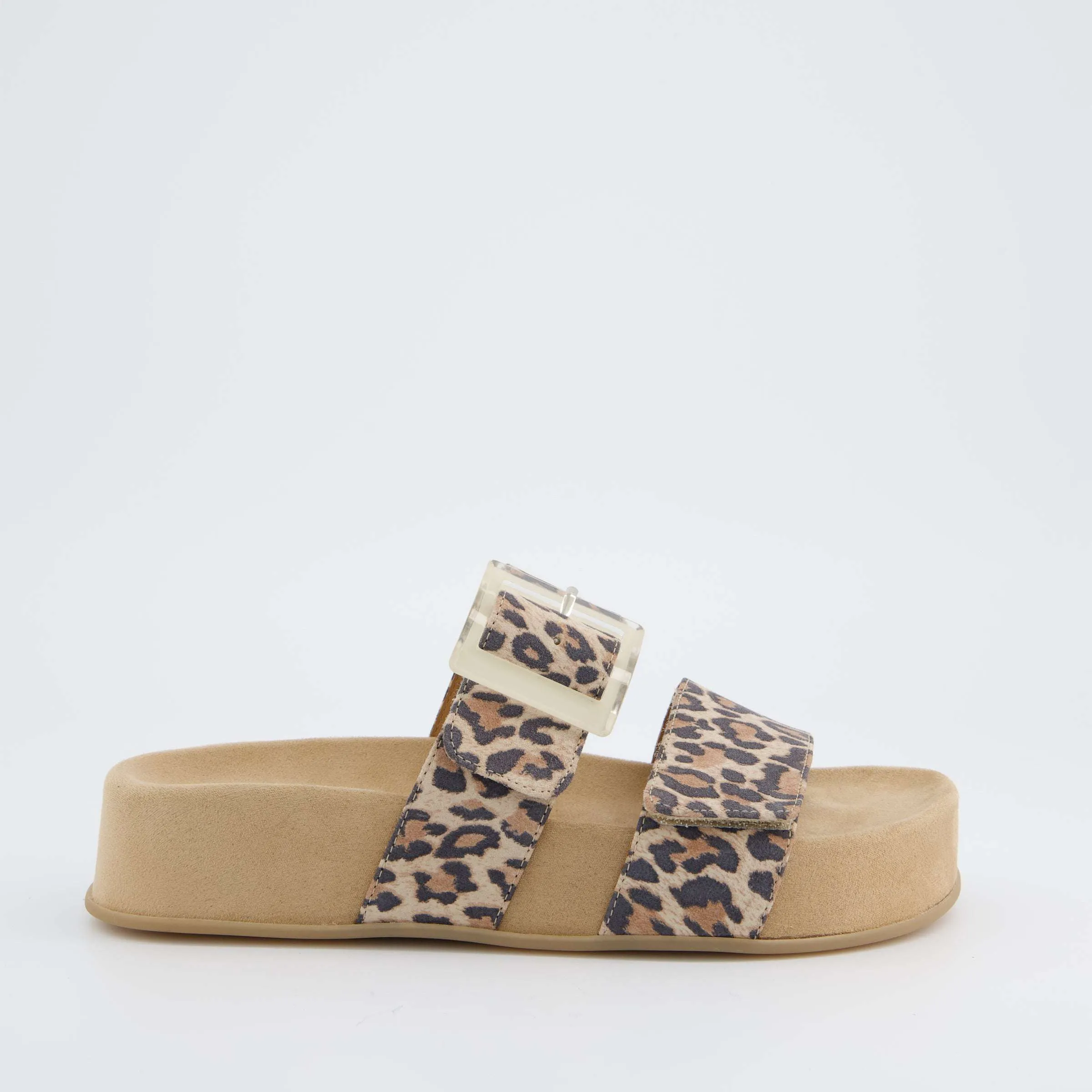Paul Green Leo Print Platform Mule| 6157007
